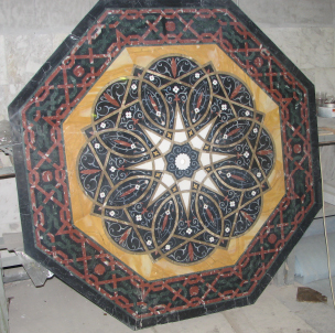 Изготовление гранитных  и мраморных полов  в стиле флорентийской  мозаики